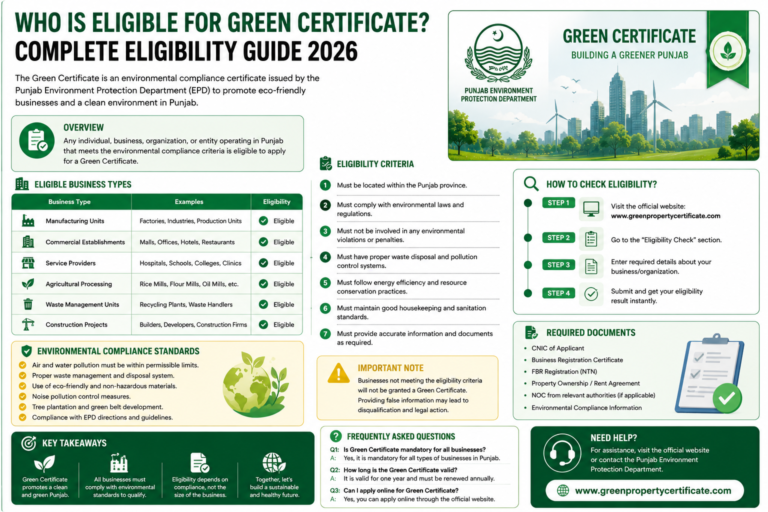 Eligible certificate green certificate 