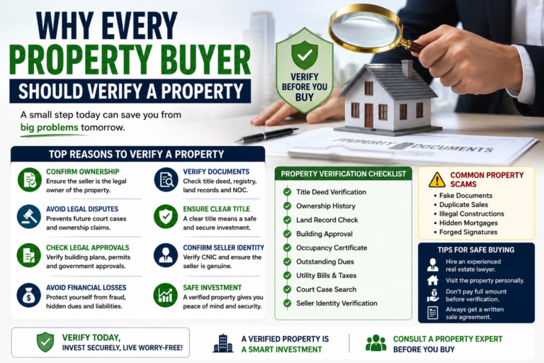 Why every buyers should verify property
