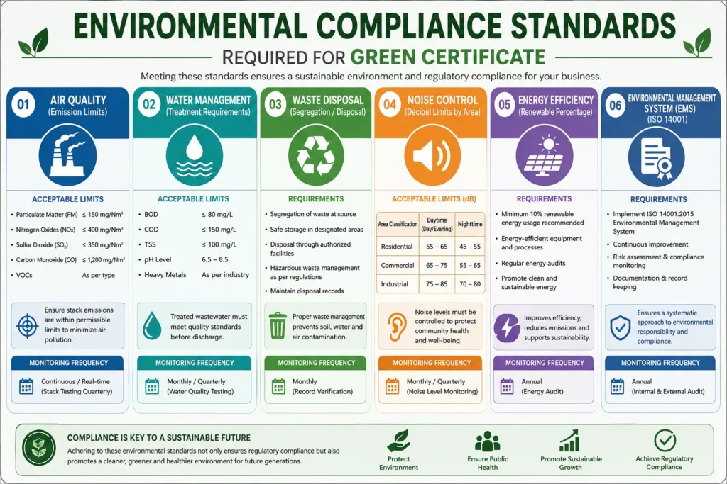 Green Certificate Requirements