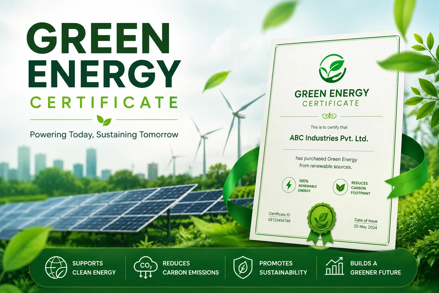 Green Energy Certificate