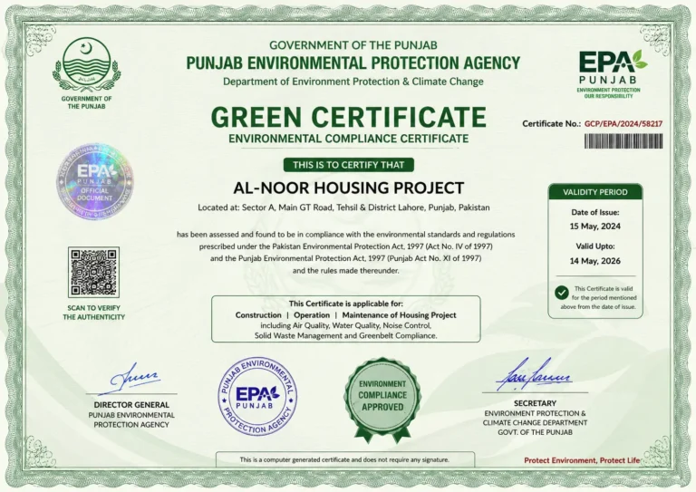 Green certificate