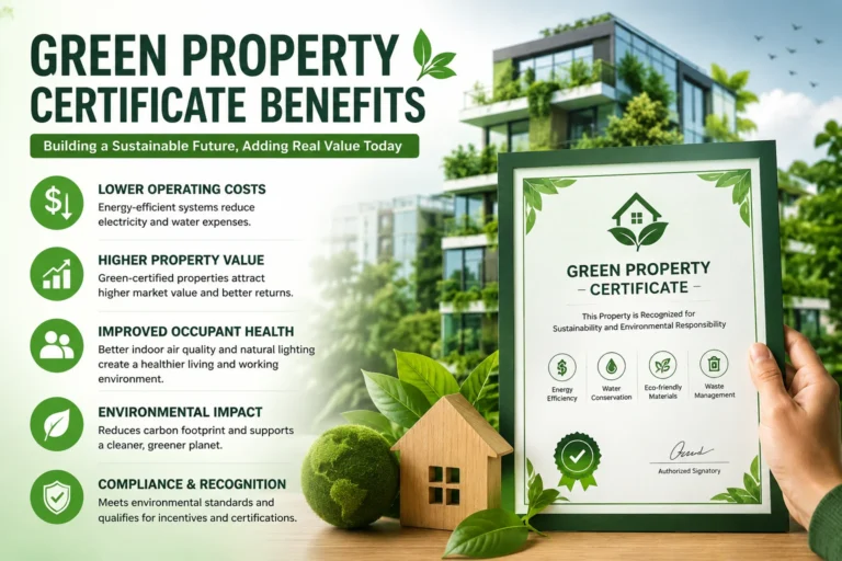 green property certificate benefits